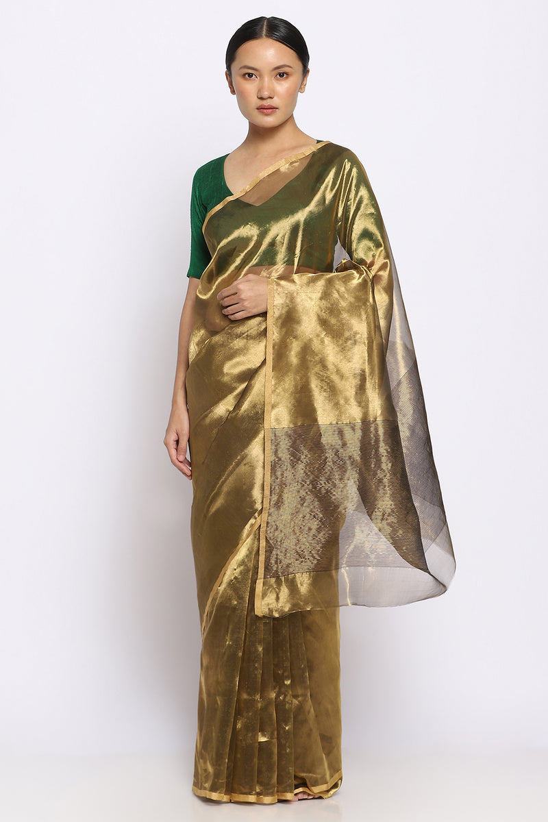 Midnight Gold Saree main image 0